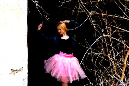 Ballerina doll tutu pink