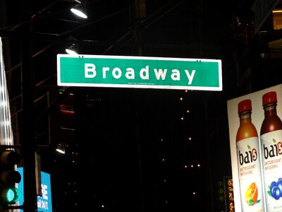 Broadway new york usa