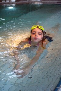 Chlorine swimming goggles swimming lessons photo