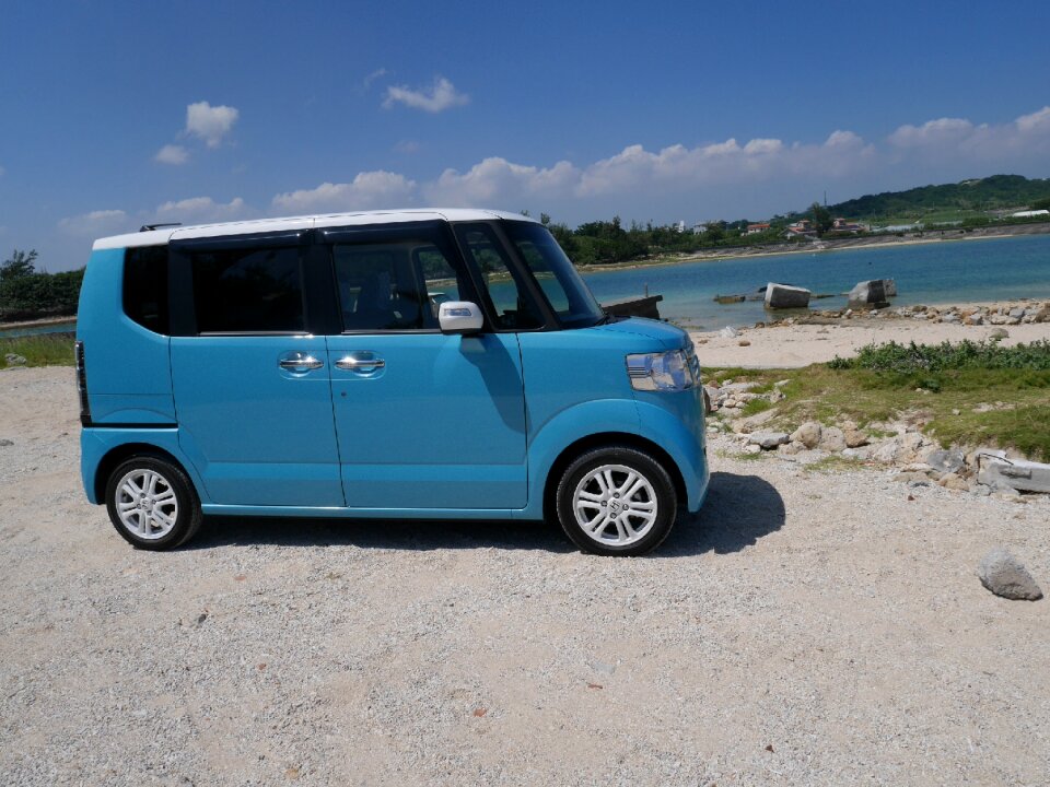 Honda nbox blue sky