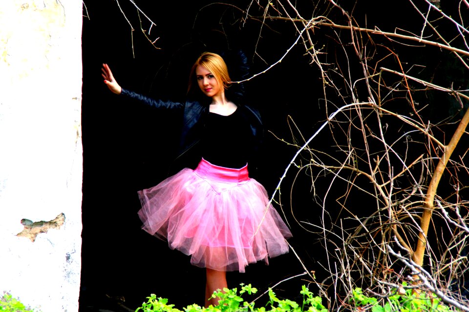 Ballerina doll tutu pink