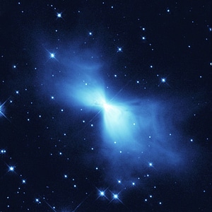 Starry sky space universe