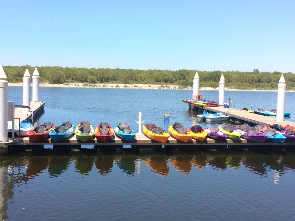 Boats beach coast photo