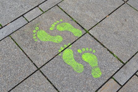 Street art sidewalk steps