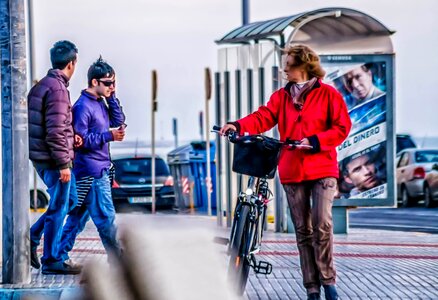 Women bicycle color