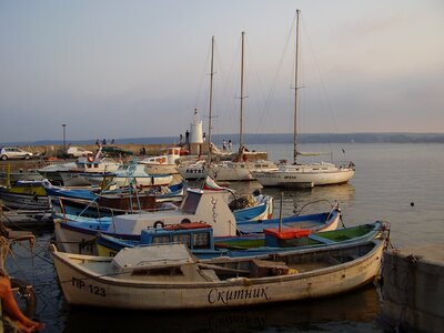 Port bulgaria primorsko photo