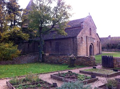 Brancion burgundy church