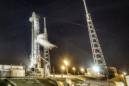 Rocket flight spacex