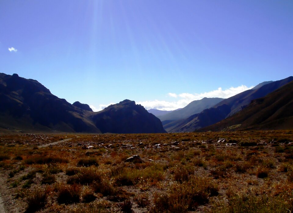 Mountain mendoza high mountains
