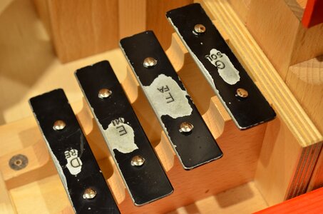 Keys stairs ball track