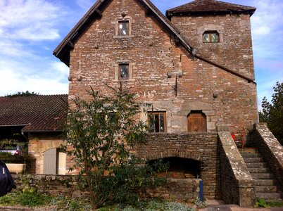Brancion village medieval