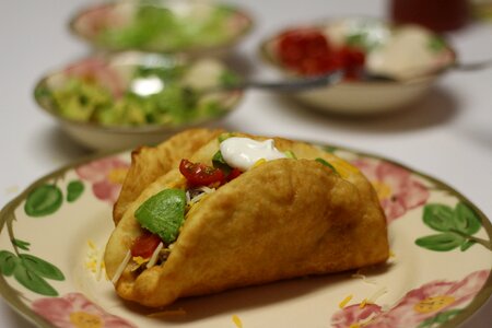 Tortilla beef traditional