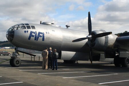 Ww-ii b-29 photo