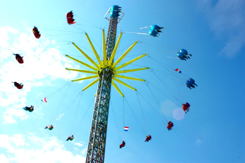 Dult carnival colorful