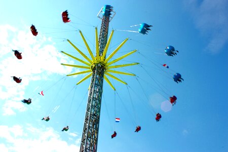Dult carnival colorful