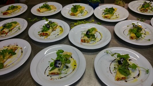Banquet restaurant vegetarian