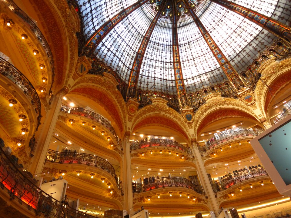 Dome paris les galeries lafayette