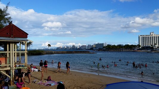 Puerto rico tropical island photo