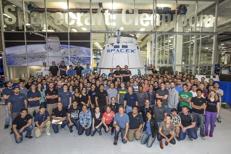 Spacex rocket team