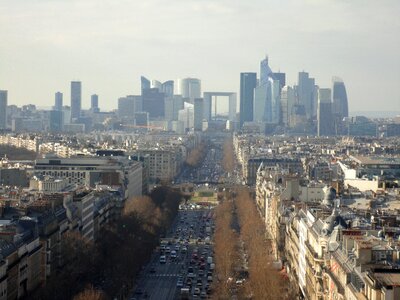 France top of the arc de triomphe look
