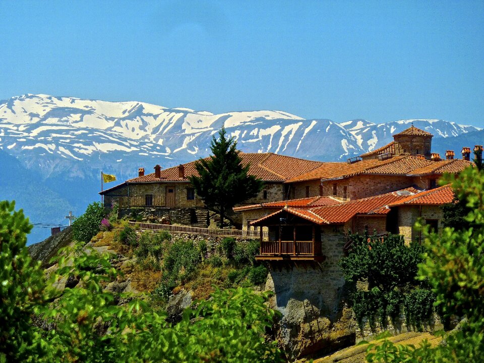 Hilltop mountains rock