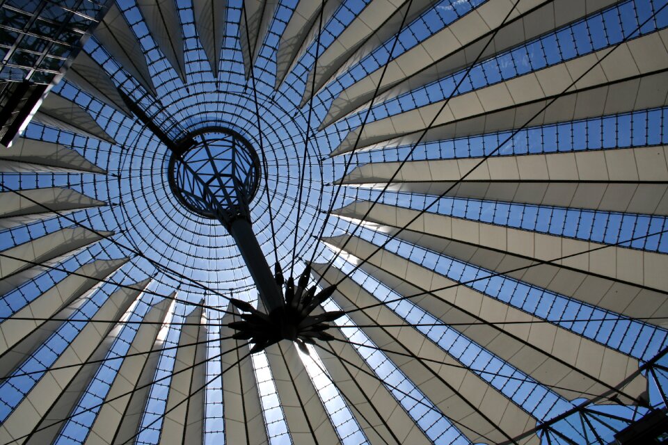 Blue sky berlin architecture