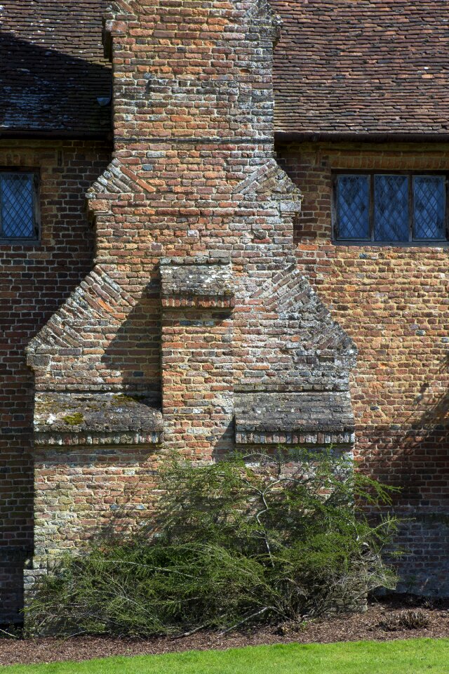 Clay tiled roof sissinghurst castle kent