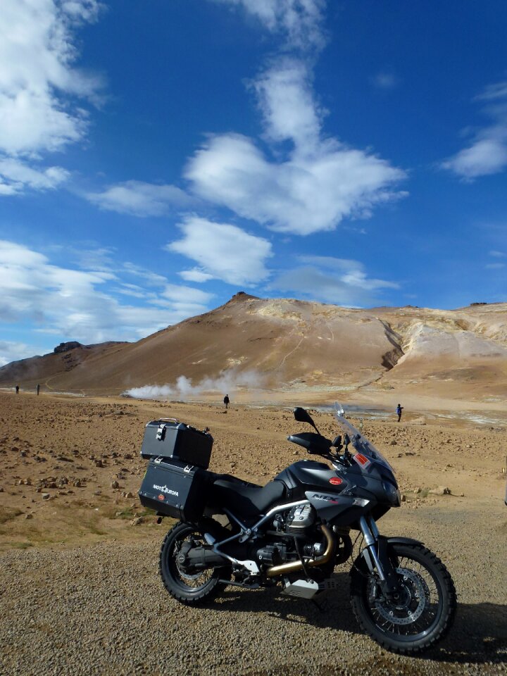Moto guzzi iceland namafjall