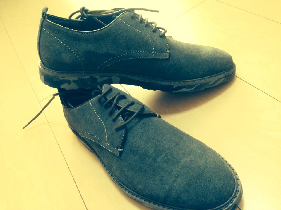 Material leather walking
