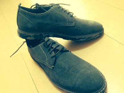 Material leather walking