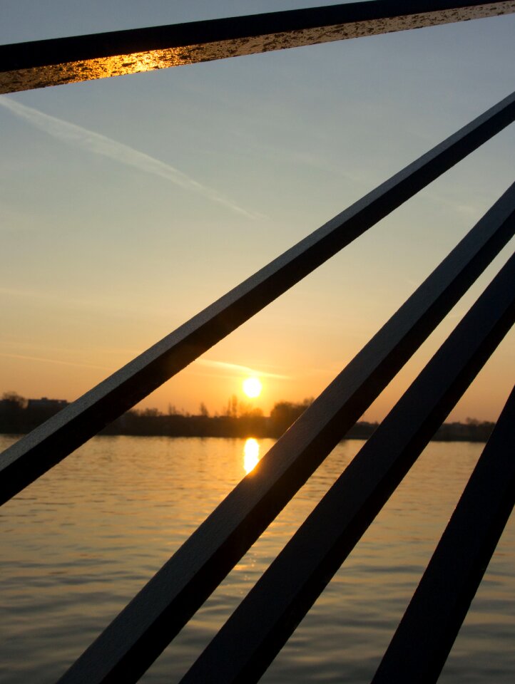 Austria danube sunrise