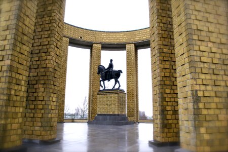 Tourism albert 1 monument west-flanders