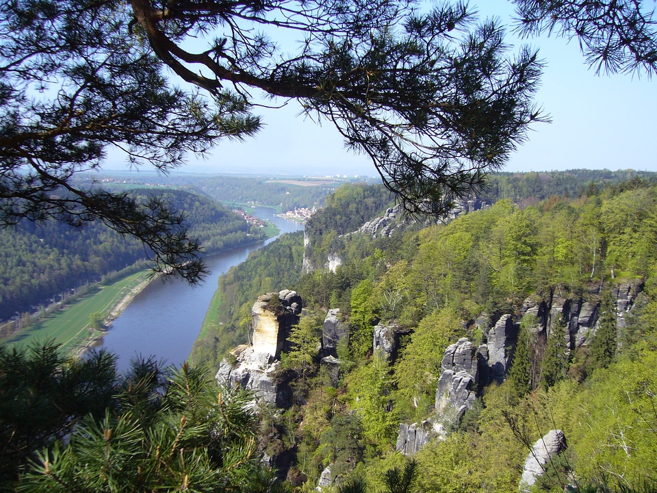 Bastion views saxon switzerland Free photos