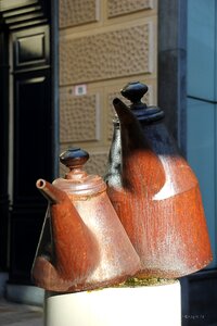 Coffeepot coffee art