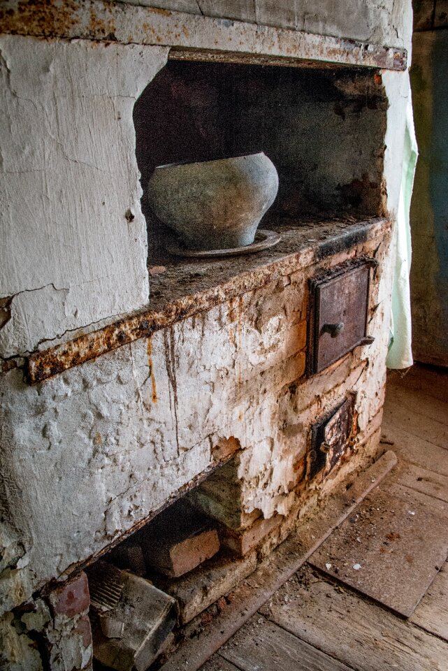 Stove old house antiquity