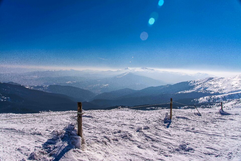 Goverla mountains snow