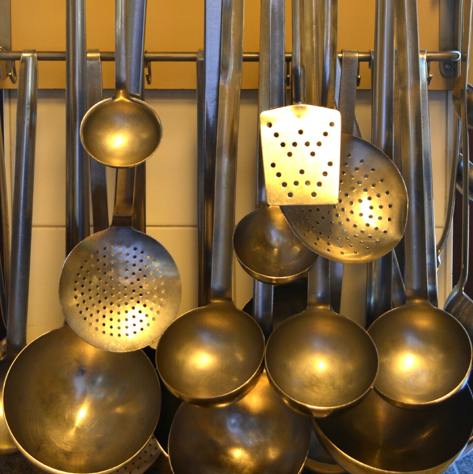 Kitchen supplies spoons tablespoons