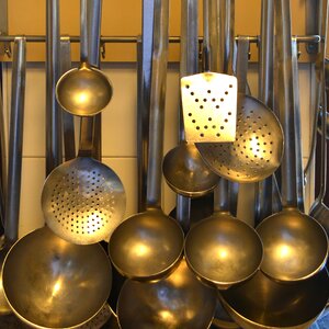 Kitchen supplies spoons tablespoons