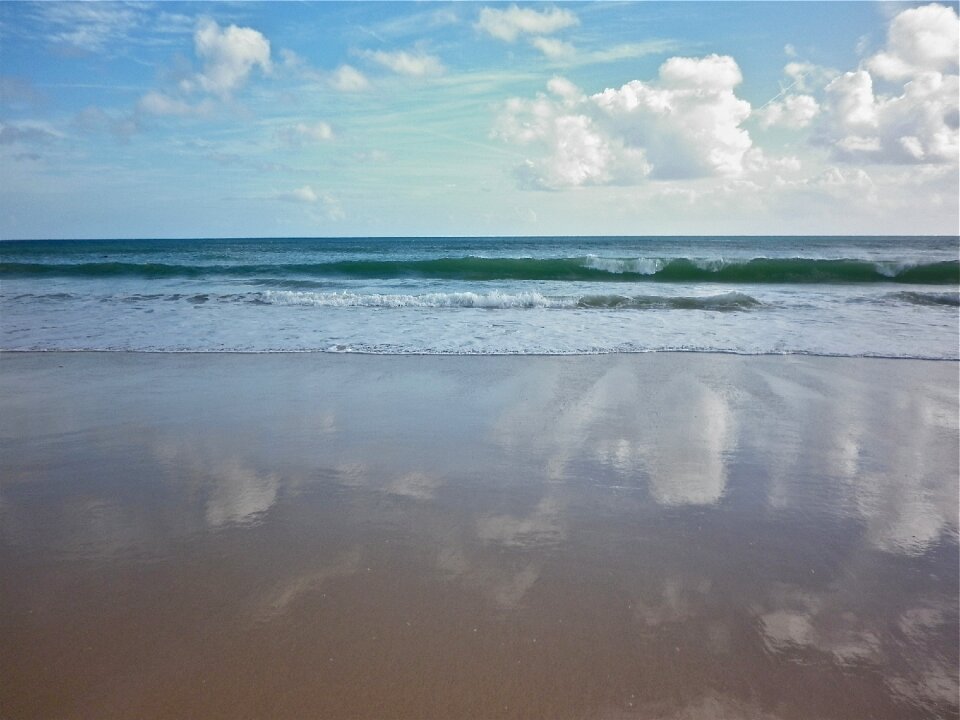 Sea beach sand