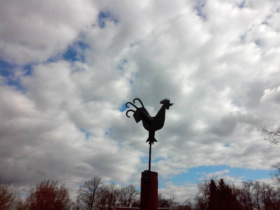 Sky cock cloud cover