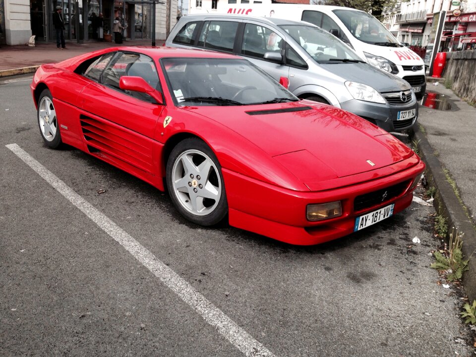 Sports car 348 red