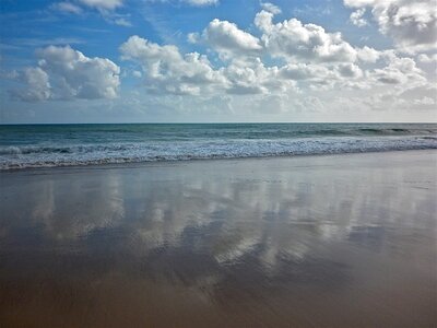 Sea beach sand