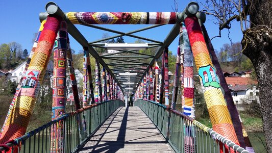 Alzbrücke artwork crochet photo