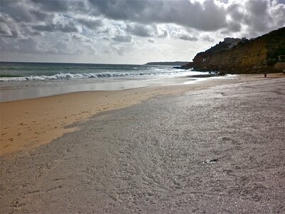 Sea beach sand photo