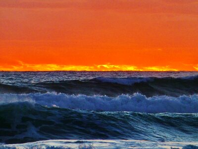 Abendstimmung sky red
