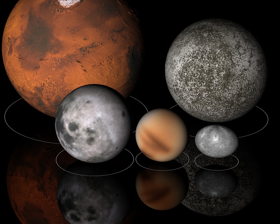 Space space travel mars