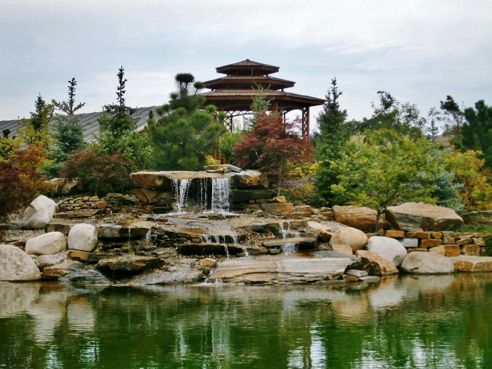 Lagoon meditation meditation garden