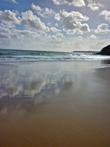 Sea beach sand