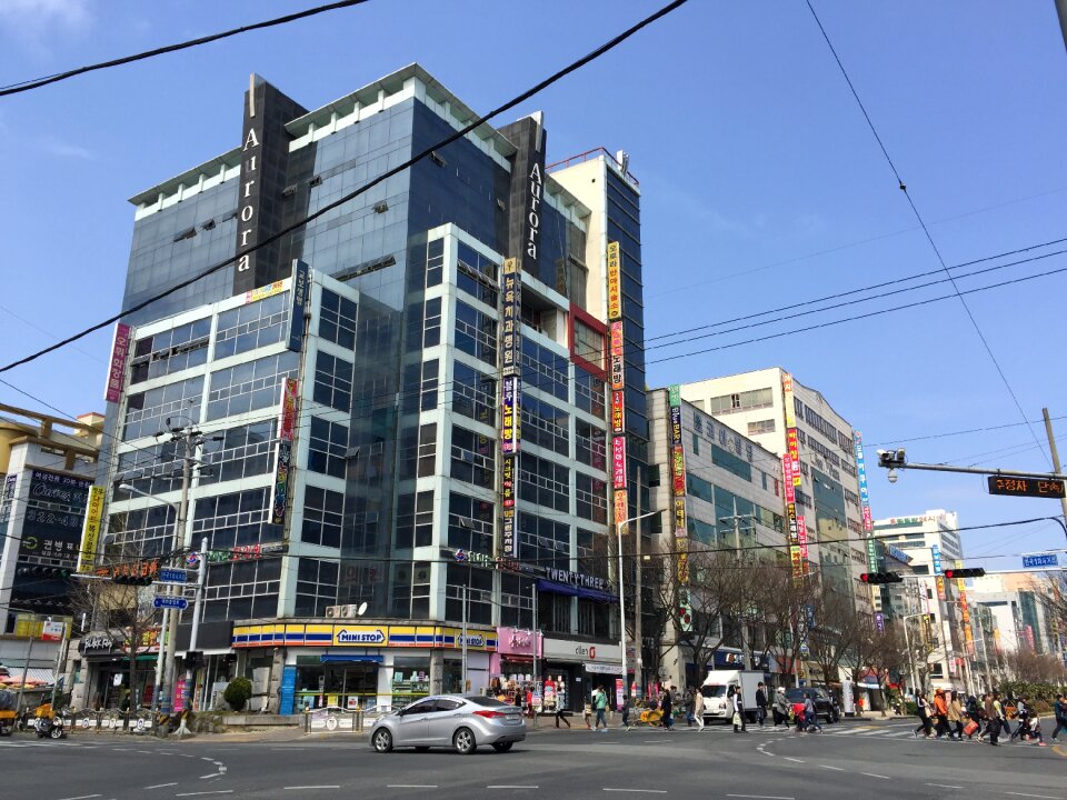 Korea building city
