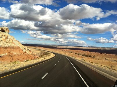Highway sky